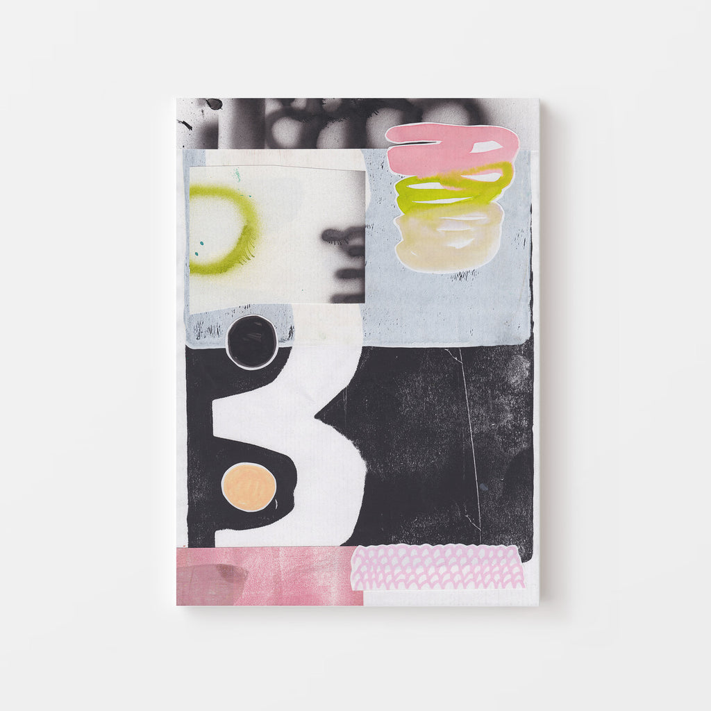 Canvas Print: 'Concrete in Pink' - Henriette Visscher