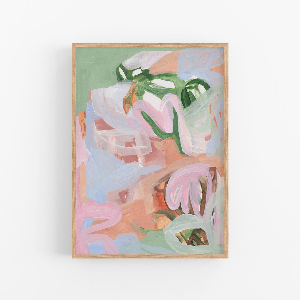 Canvas Print: 'Bloom in Bliss' - Henriette Visscher