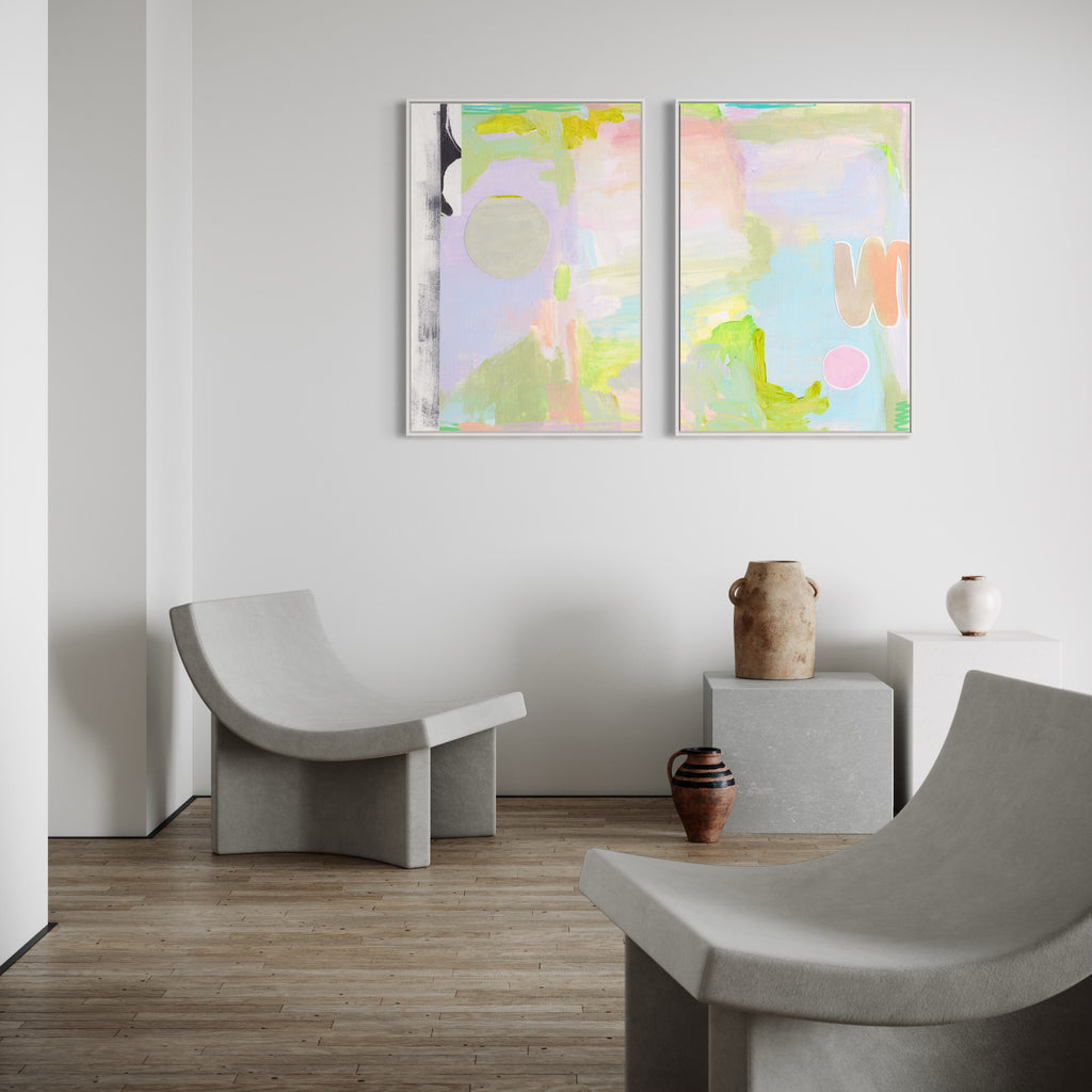 Canvas Print Set: 'Magical Hues' - Henriette Visscher